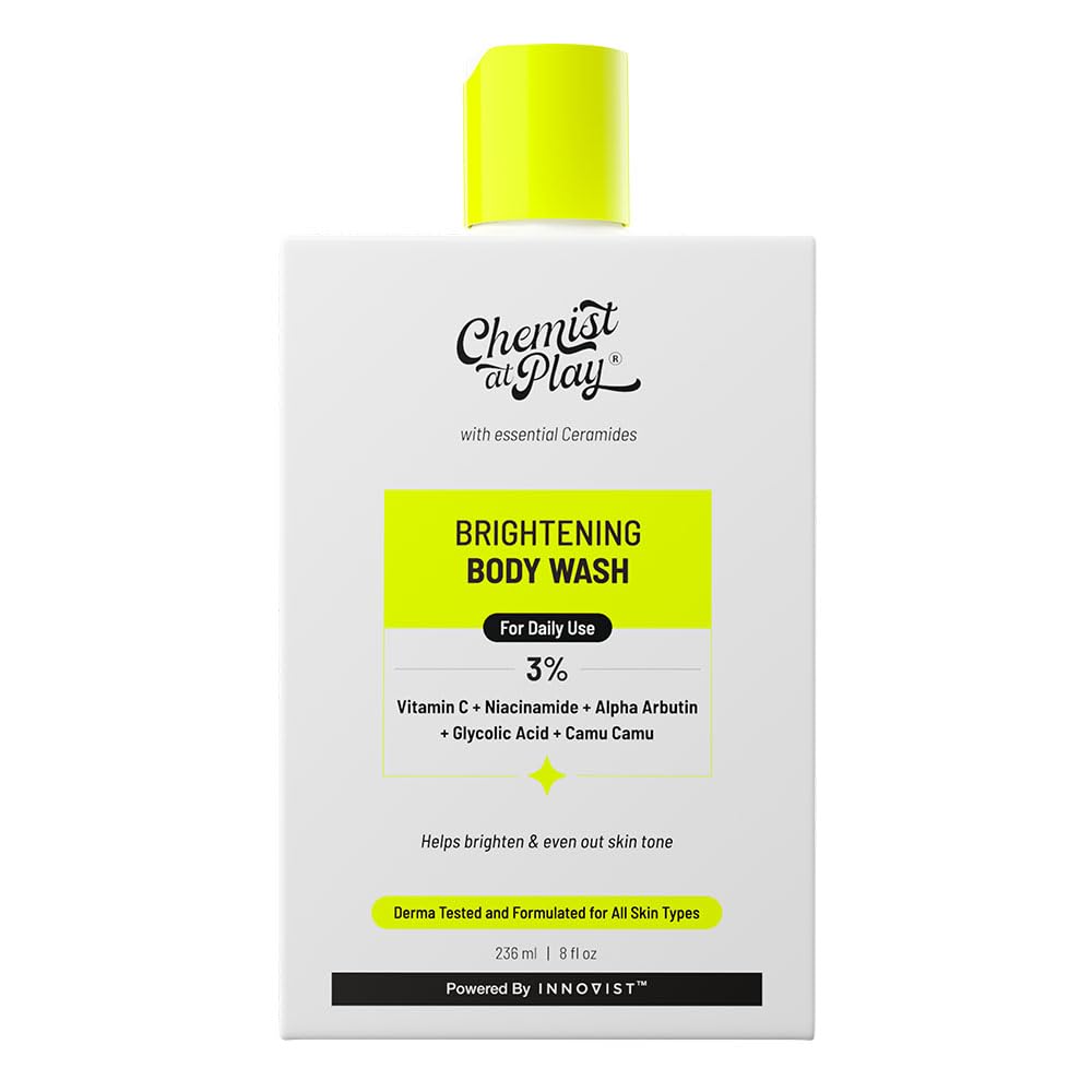 Chemist at Play Brightening Body Wash | Glowing Skin Vitamin C Bodywash 236ml