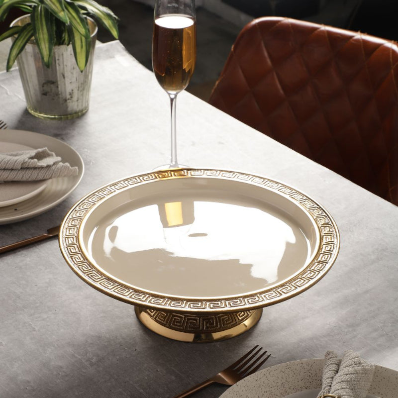 Versace Design Cake Stand | Multiple Colors