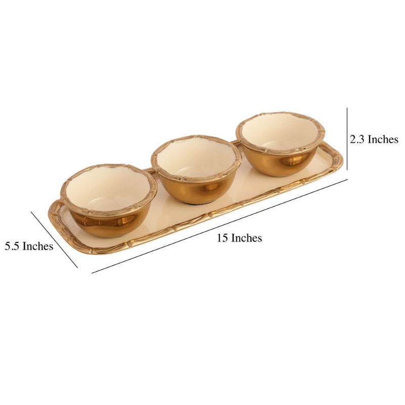 Alf Vine Tray Bowl Set | Multiple Colors