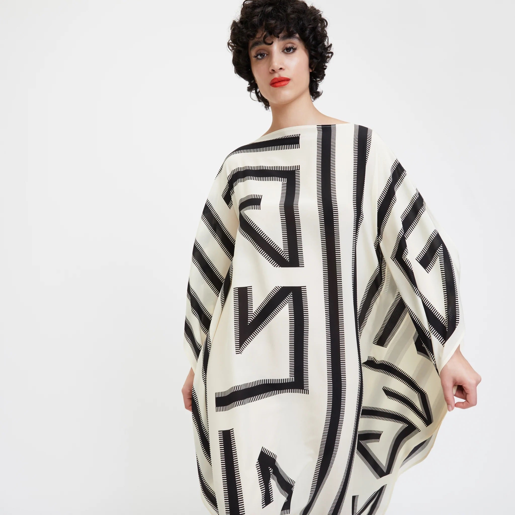 Casual Wear French Moss Women's Kaftan