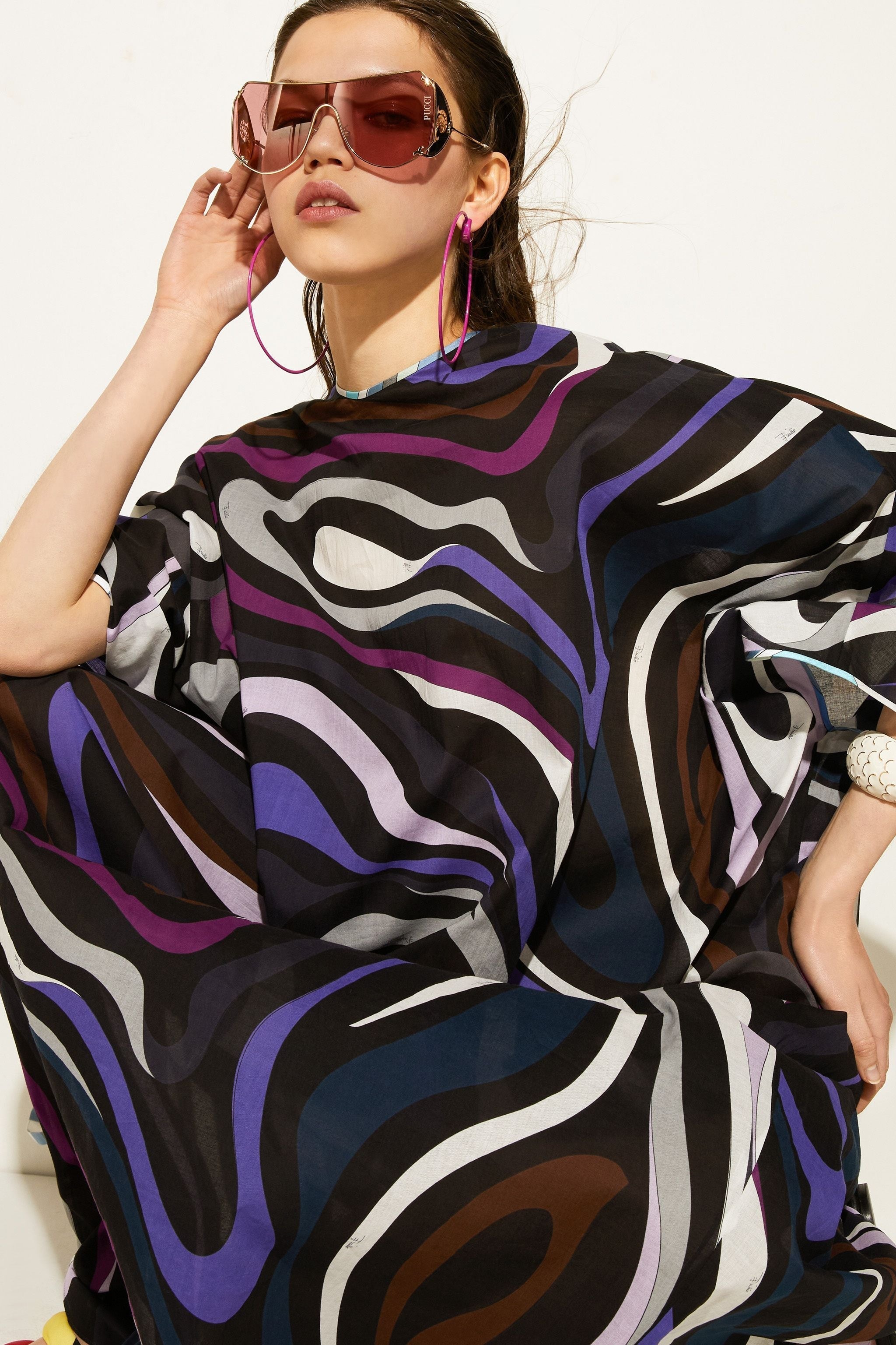 Black Caftan For Women's Lewish Cotton Kaftan