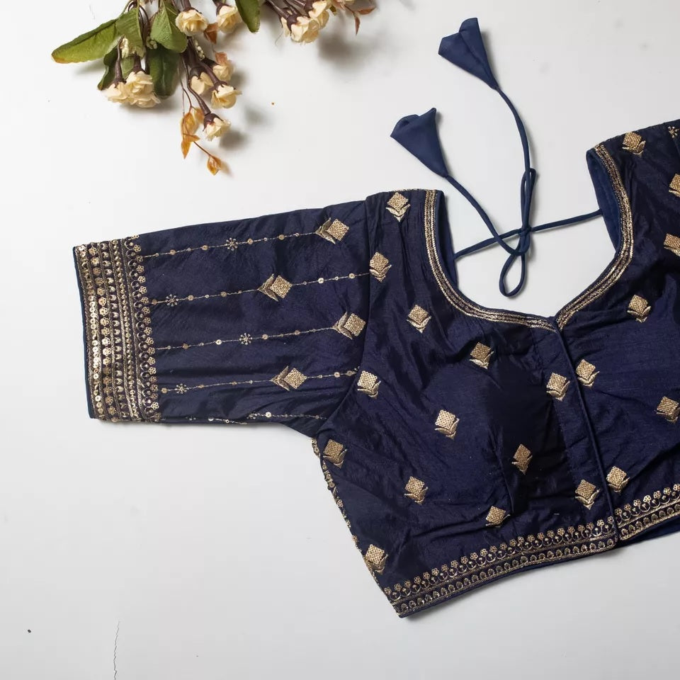 Vibrant Silk Blouse