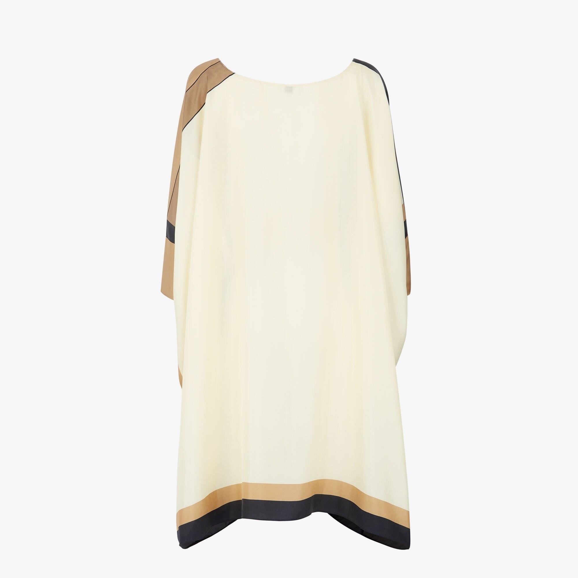 Women's Soft Silk Crepe Short Kaftan