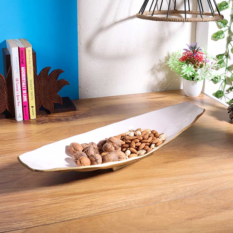 Boat Shape Serving Tray | Multiple Colors