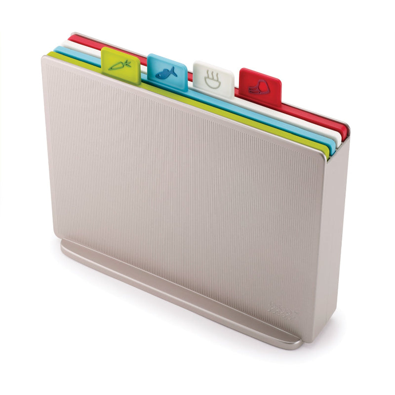 Index Silver Chopping Board Set | Set of 4