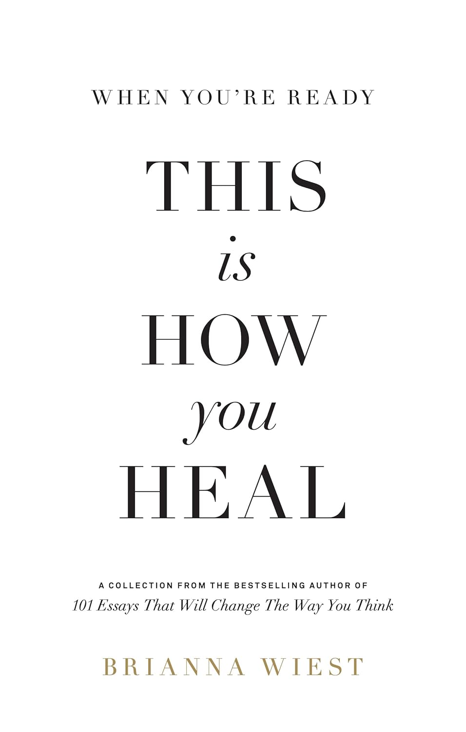 3 book set : Mountain is you + 101 essay + this is how you heal -paperback