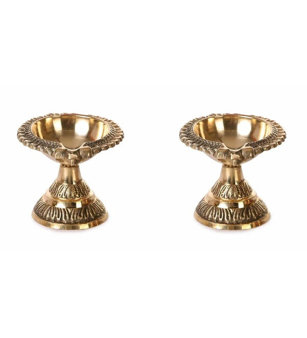 Pure Brass Laxmi Kuber Diya