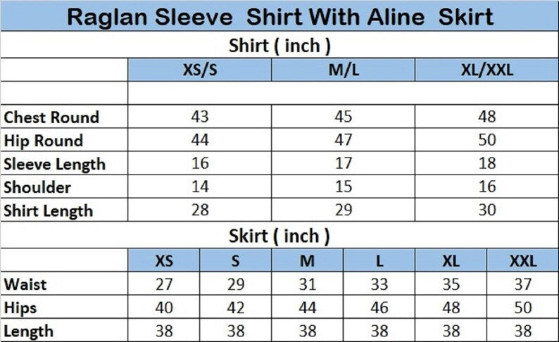 Linen Reglan Sleeve Shirt With Aline Skirt for women ,Linen button skirt