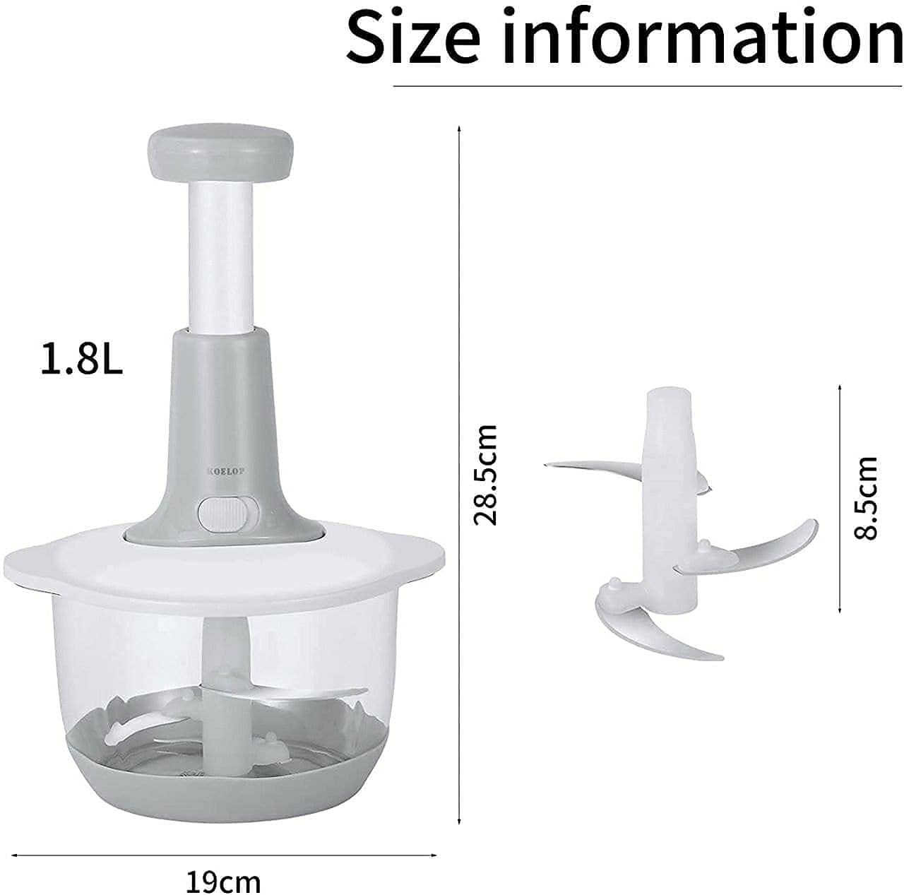 Large-Capacity Multi-function Food Chopper