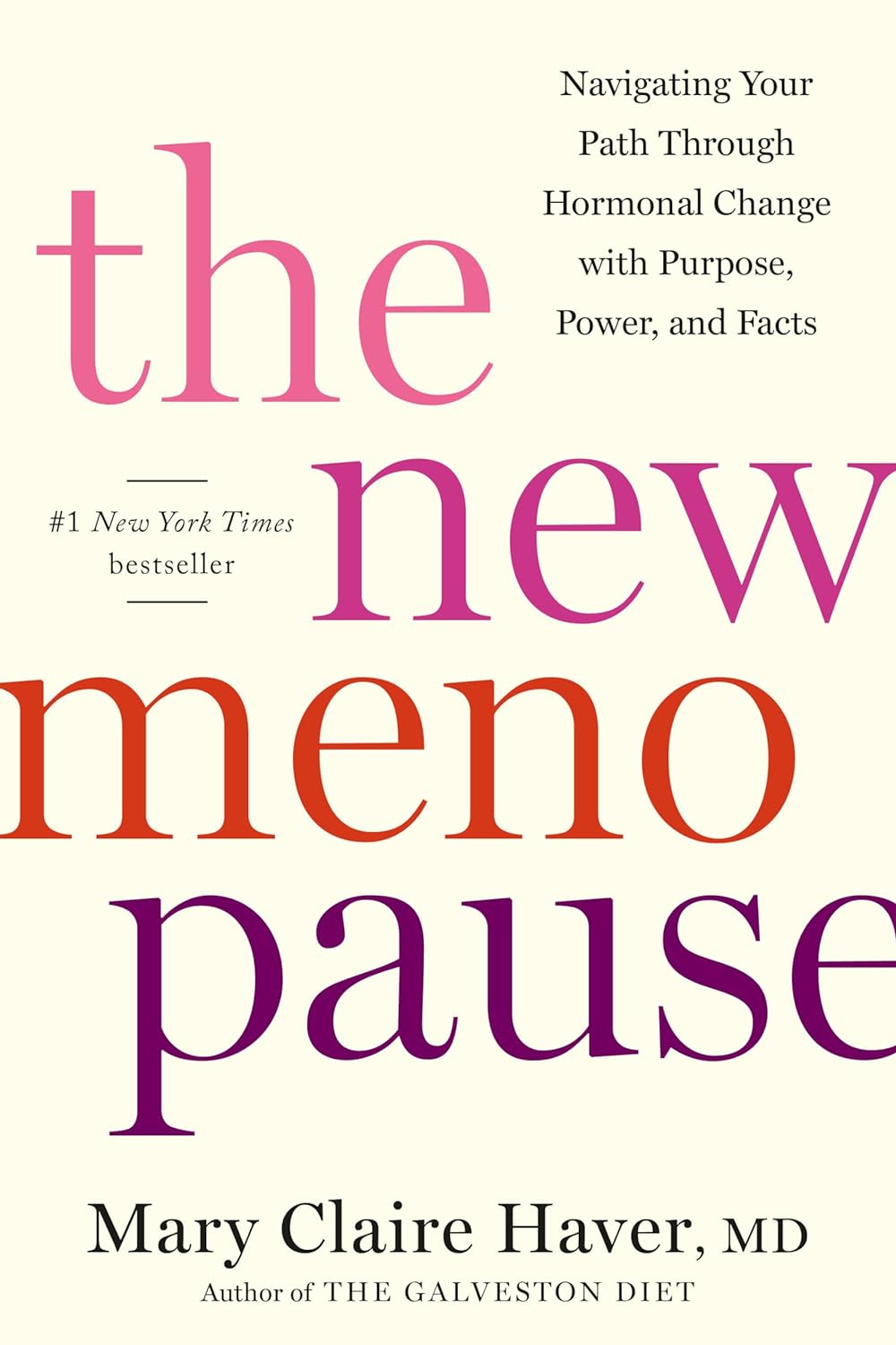 The New Menopause by Dr. Mary Claire Haver – Paperback | Science-Backed Guide to Midlife Wellness