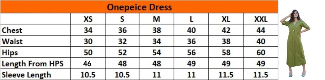 Linen Women One piece Dress