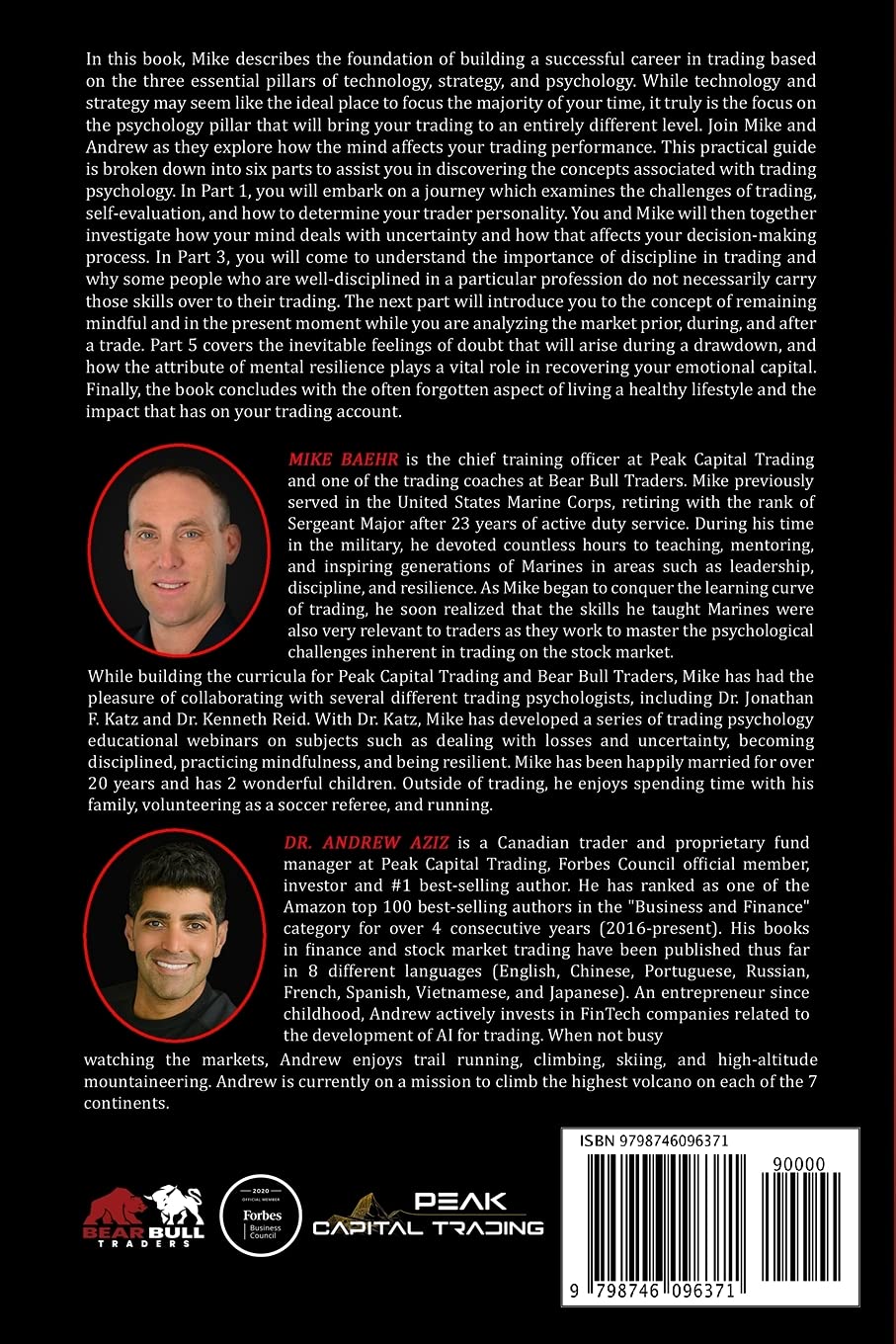 Introduction To Trading Psychology By Michael Baehr, Andrew Aziz - Paperback unavailable