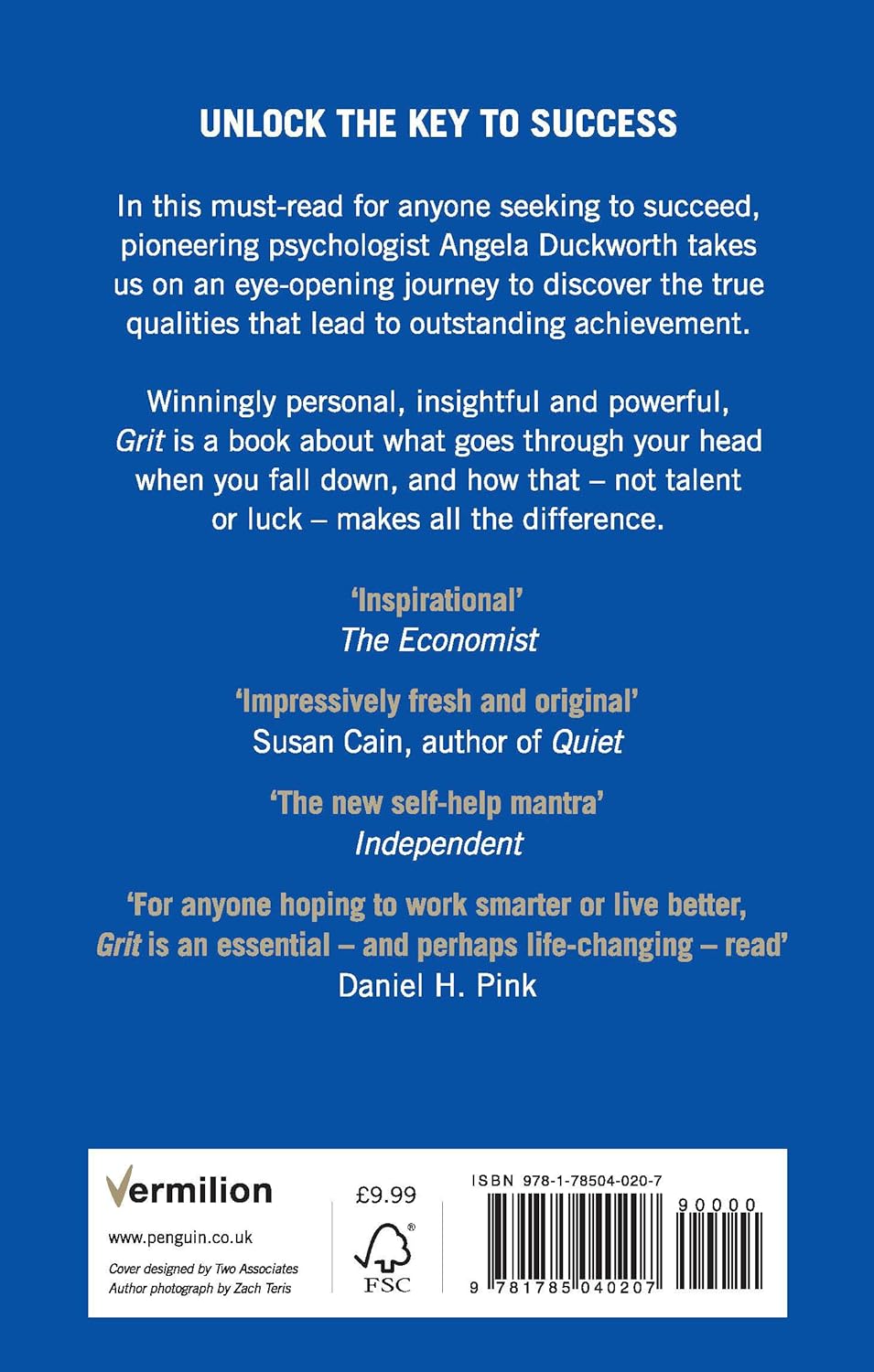 Grit (Paperback)- Angela Duckworth