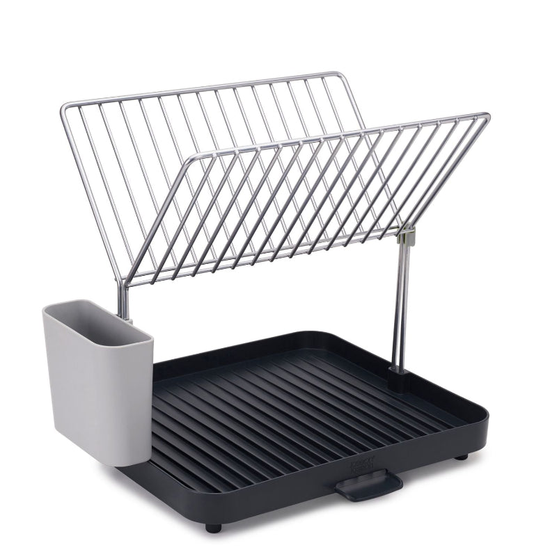 Y-Rack Dish Rack and Drain Board Set with Cutlery Organizer Dish Drainer | Multiple Colors