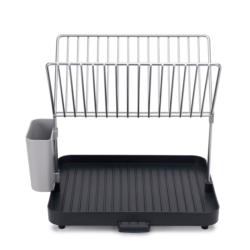 Y-Rack Dish Rack and Drain Board Set with Cutlery Organizer Dish Drainer | Multiple Colors