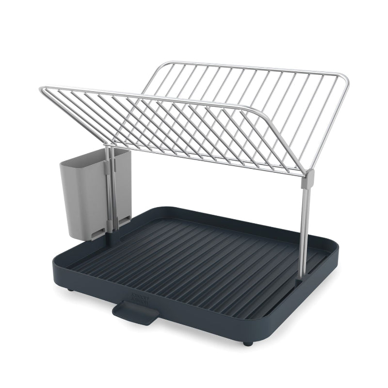 Y-Rack Dish Rack and Drain Board Set with Cutlery Organizer Dish Drainer | Multiple Colors
