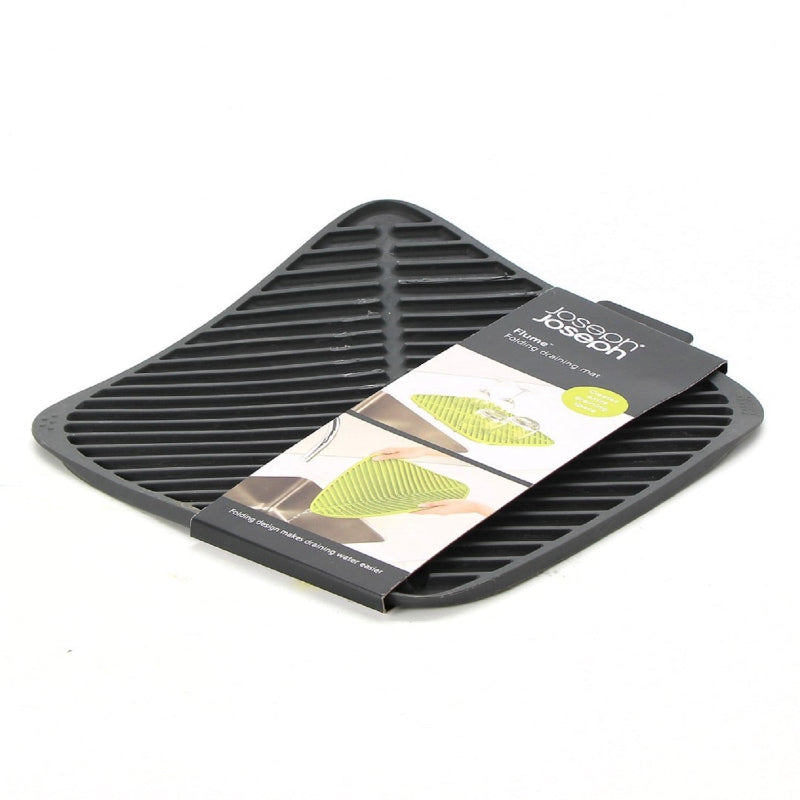 Flume Small Dish Grey Draining Mat