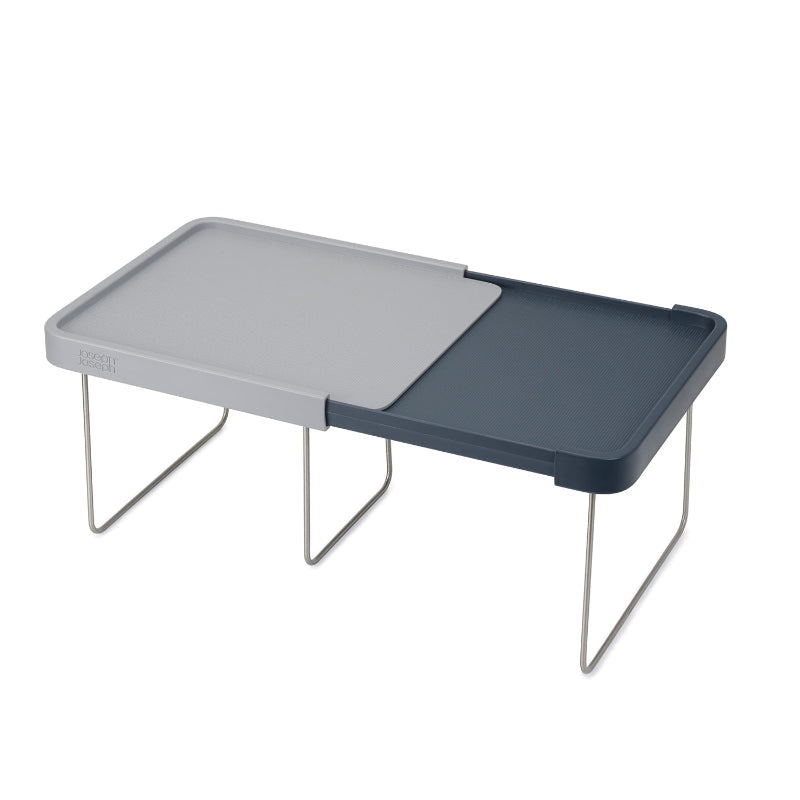 CupboardStore Gray Expandable Smart Storage Shelf