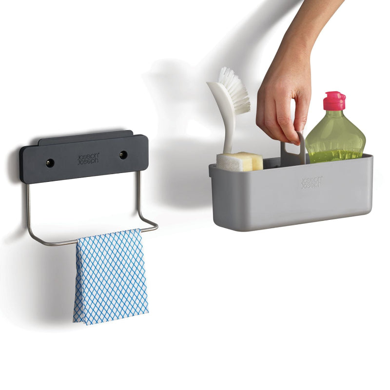 DoorStore Grey In-cupboard Sink Tidy