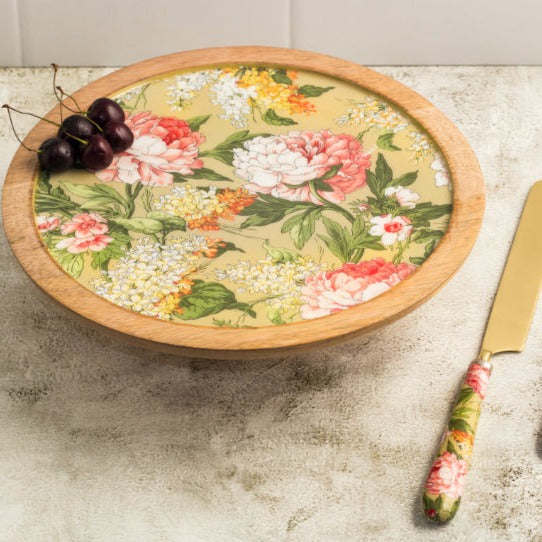 Floral Cake Stand | Multiple Colors