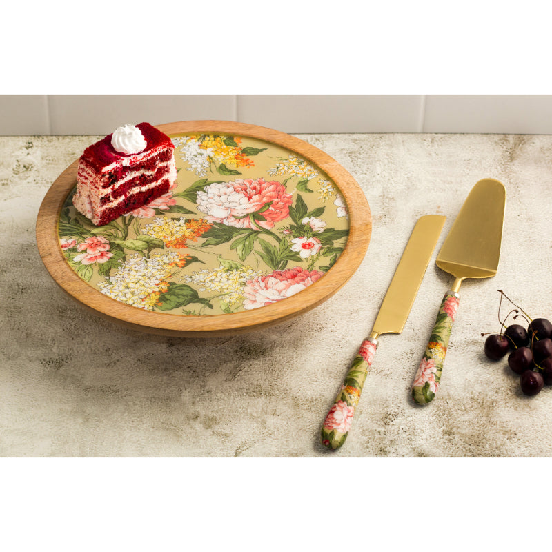 Floral Cake Stand | Multiple Colors