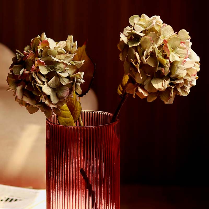 The Ajisai | Artificial Hydrangea Flower Sticks Pack of 2