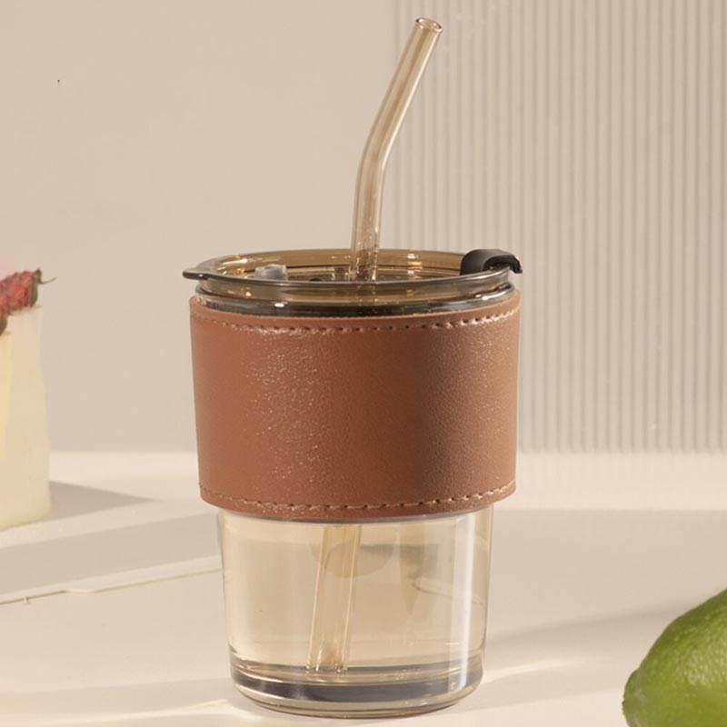 Amber Glass Tumbler