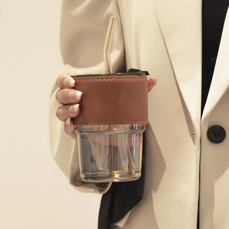 Amber Glass Tumbler
