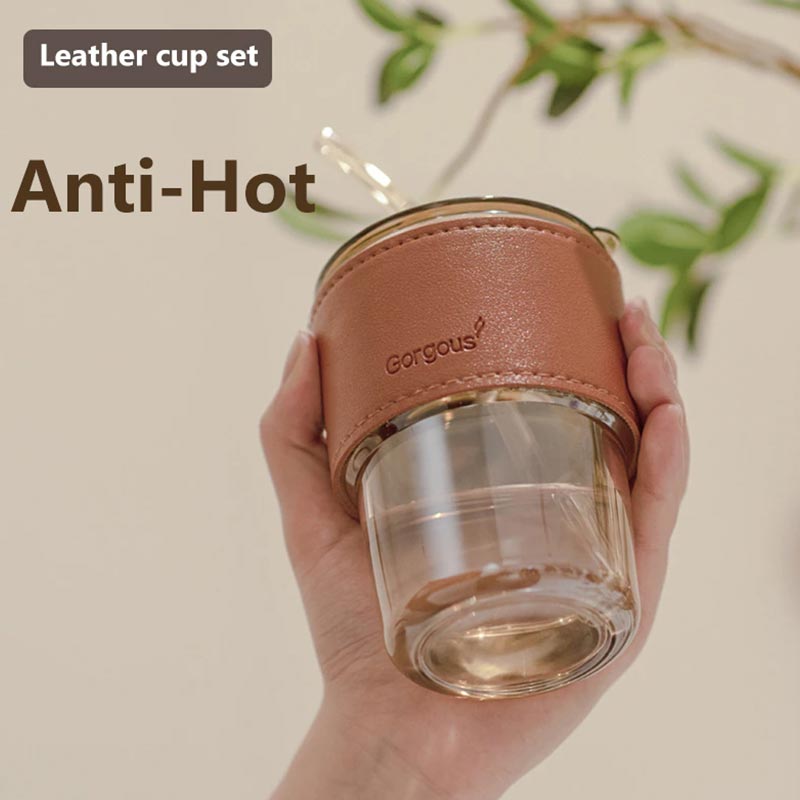 Amber Glass Tumbler