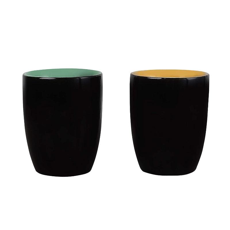 Abstract Ceramic Tea Mugs | Pack of 2