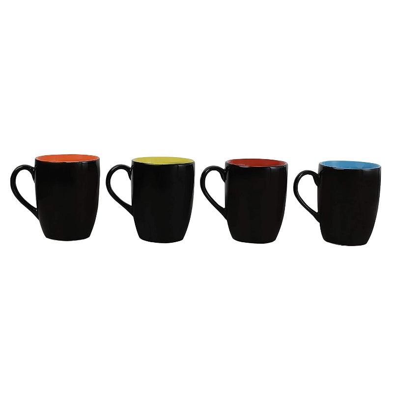 Abstract Ceramic Tea Mugs | Pack of 4