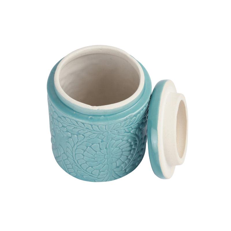 Handcrafted Multi Utility Storage Jars | Set of 2 | Multiple Colors