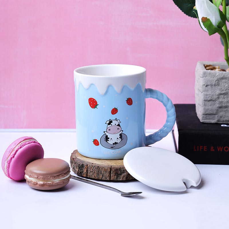 Blue Strawberries  Mug | 340ml