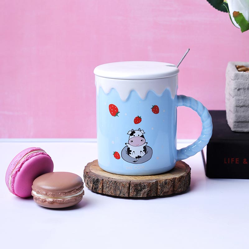 Blue Strawberries  Mug | 340ml