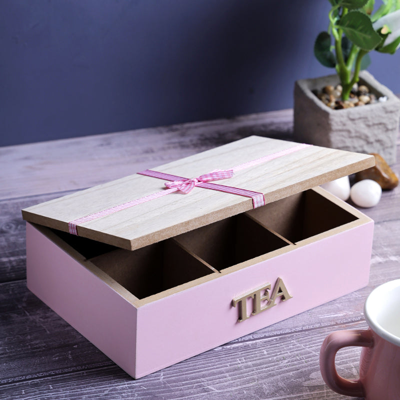 Wooden Tea Storage Gift Box | Multiple Style