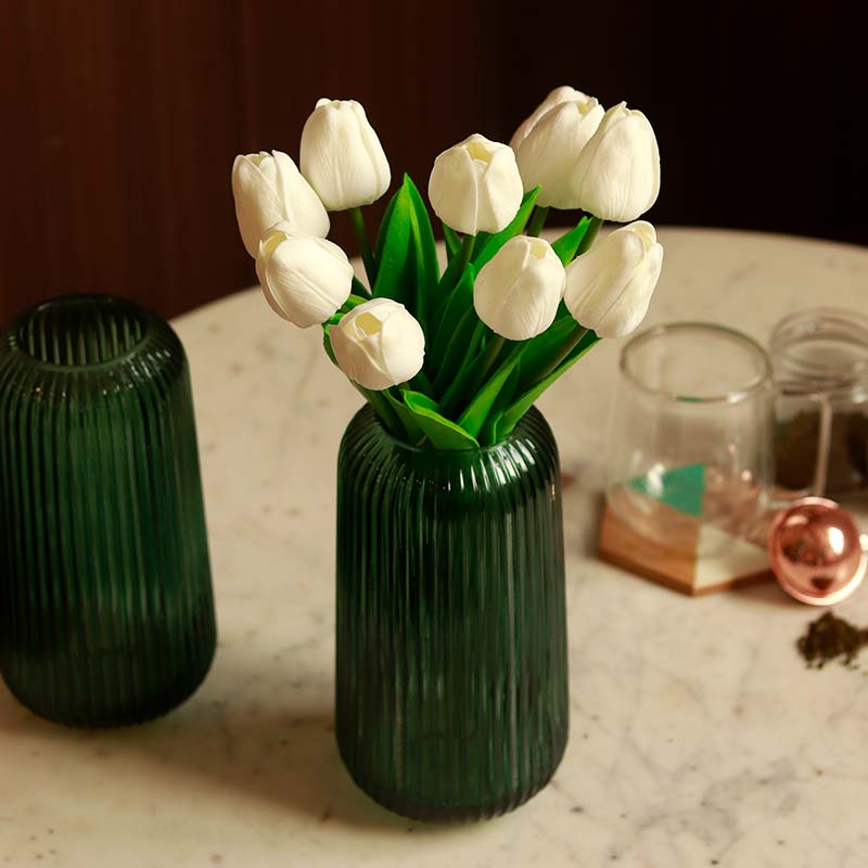 The Lisse | Artificial Tulips Pack of 10 flowers