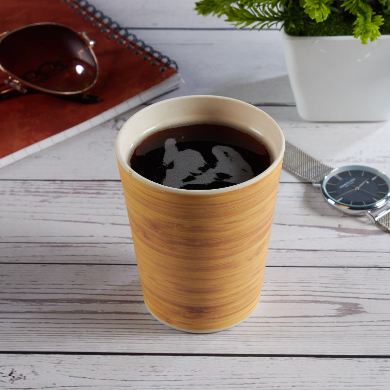 Bamboo Fibre Glasses | 380ml  | Set of 6 | Multiple Designs