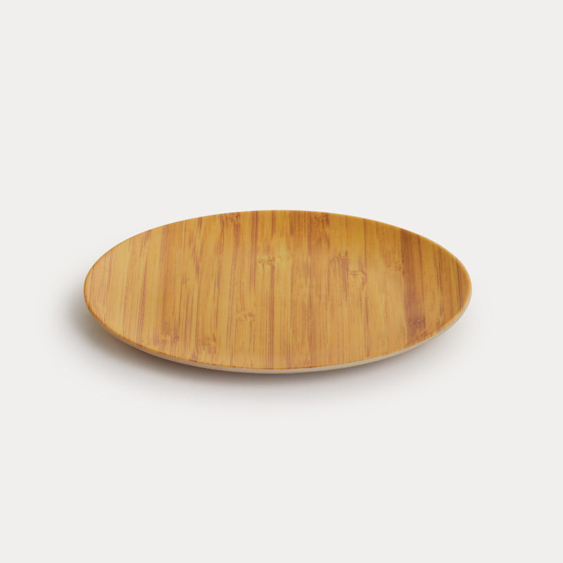 Bamboo Fibre Plate | 8 inches | Set of 6 | Multiple Designs