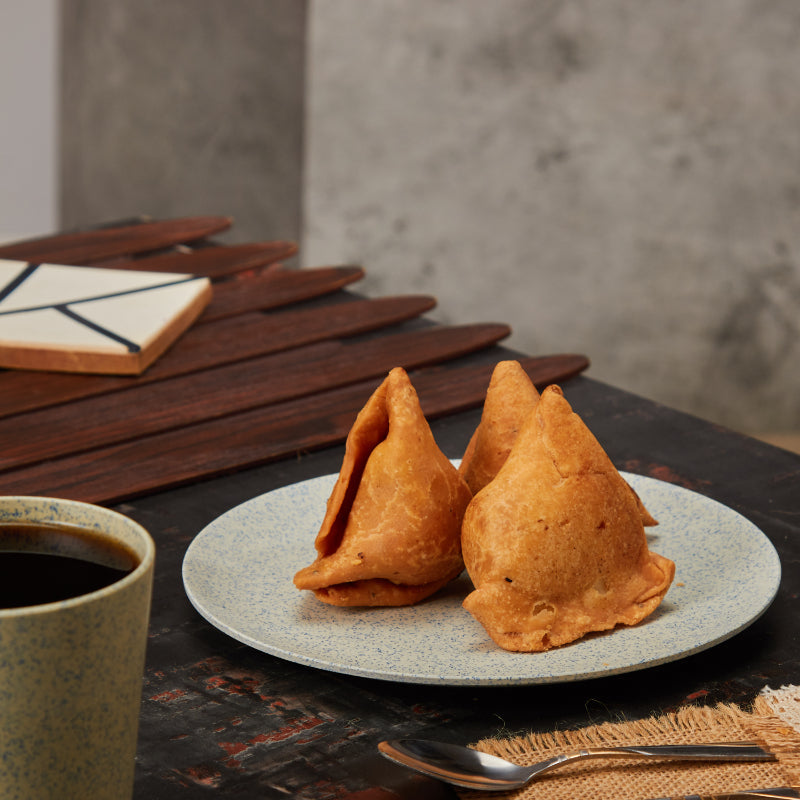 Bamboo Fibre Plate | 8 inches | Set of 6 | Multiple Designs