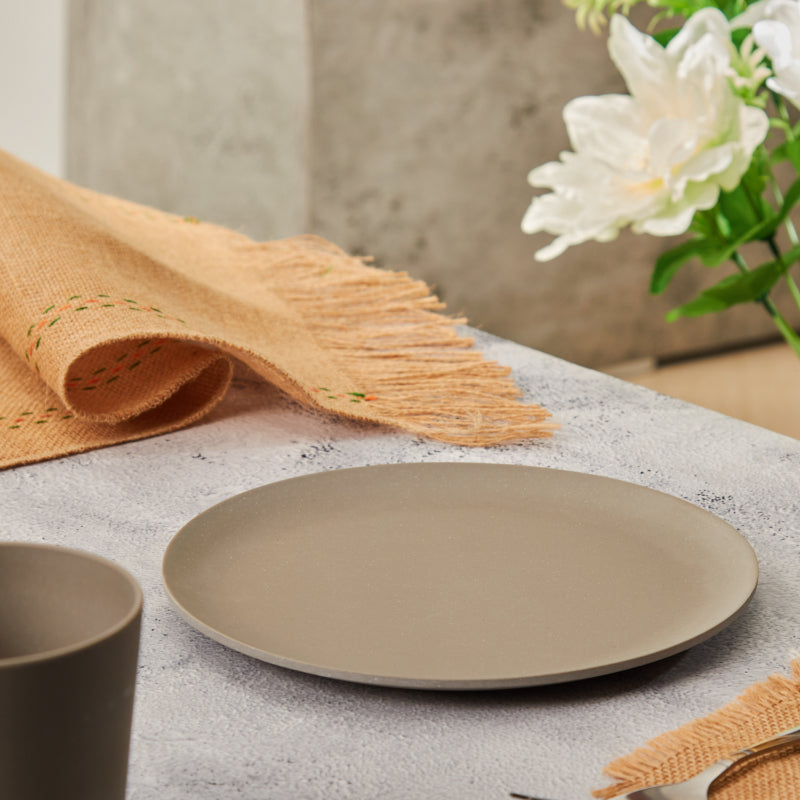 Bamboo Fibre Plate | 8 inches | Set of 6 | Multiple Designs