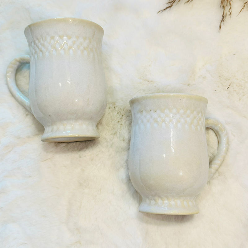 Aniela Tall & Beautiful Coffee Mugs | Set of 2