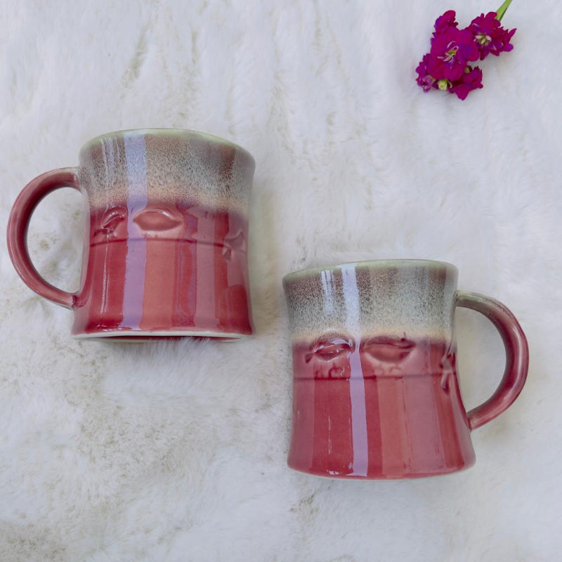 Birds on the Line Coffee Mugs  | Multiple Colors | Set 0f 2
