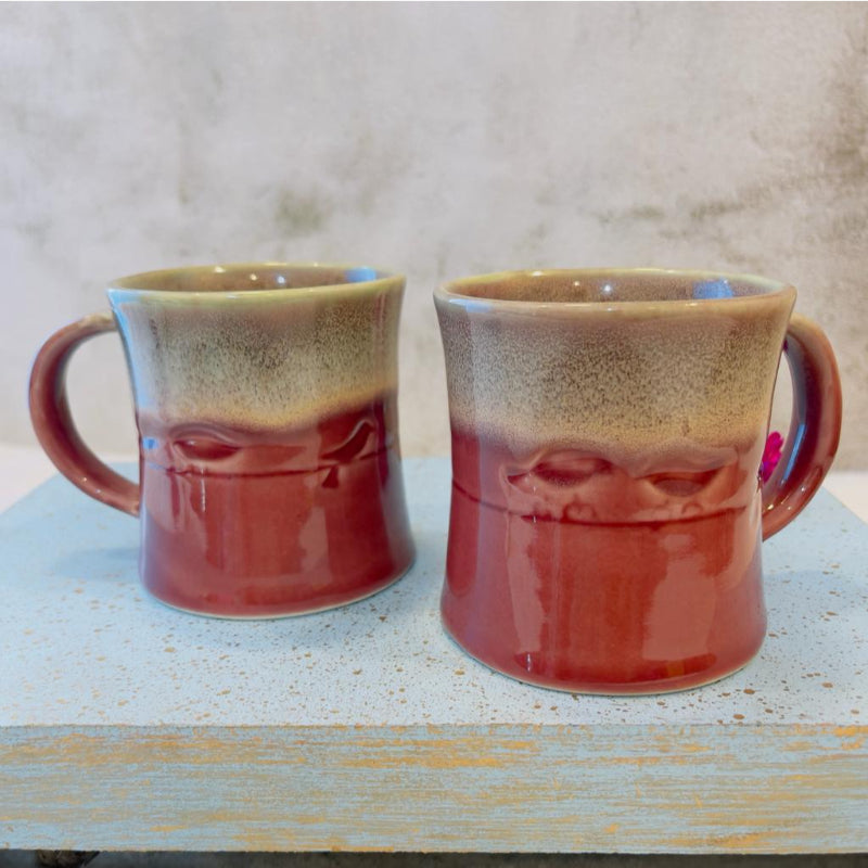 Birds on the Line Coffee Mugs  | Multiple Colors | Set 0f 2