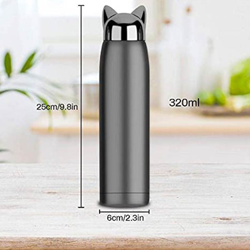 Stainless Steel Cat Bottle | Multiple Colors