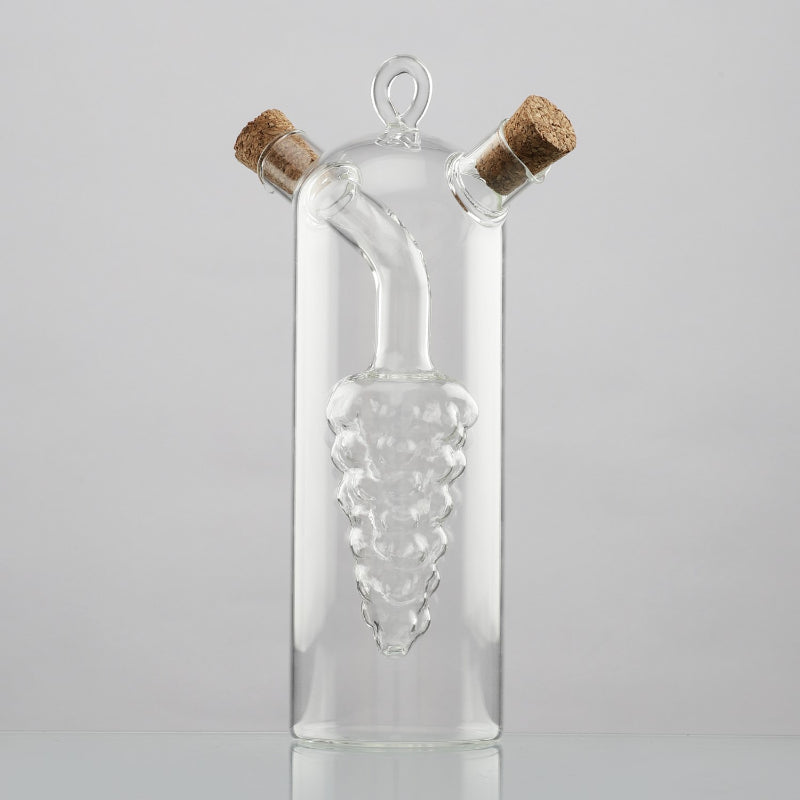Glass Double Wall Oil Vinegar Dispenser