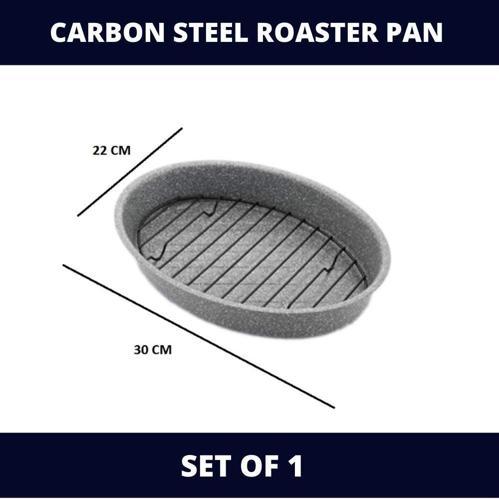Non Stick Carbon Steel Roaster Pan