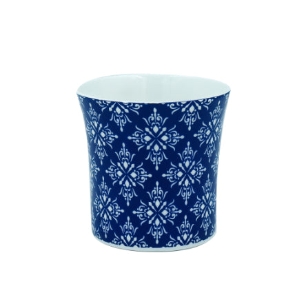 Arabesque Flower Pattern Cups Cups | 160 ml | Set of 6 | Multiple Colors