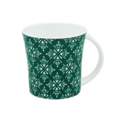 Arabesque Flower Pattern Cups Cups | 160 ml | Set of 6 | Multiple Colors