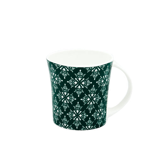 Arabesque Flower Pattern Cups Cups | 160 ml | Set of 6 | Multiple Colors