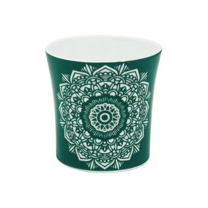 Abstract Lotus Pattern Cups | 160 ml | Set of 6 | Multiple Colors